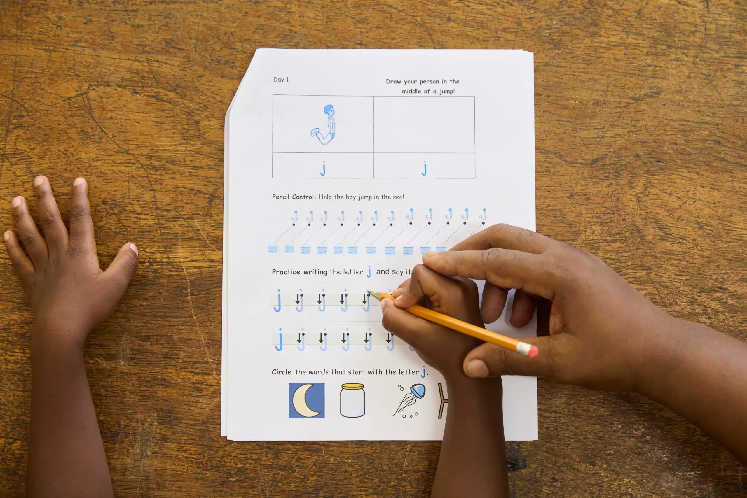 Jumpstart teaching writing