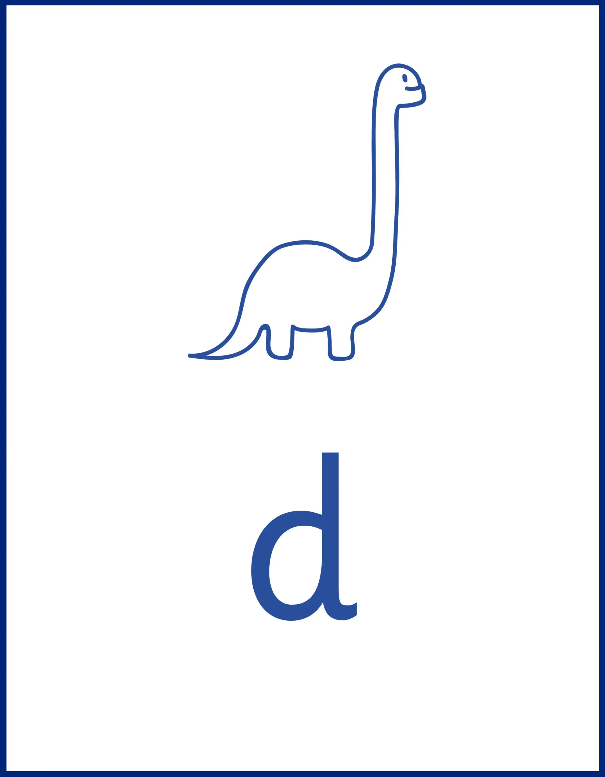 Jumpstart alphabet d