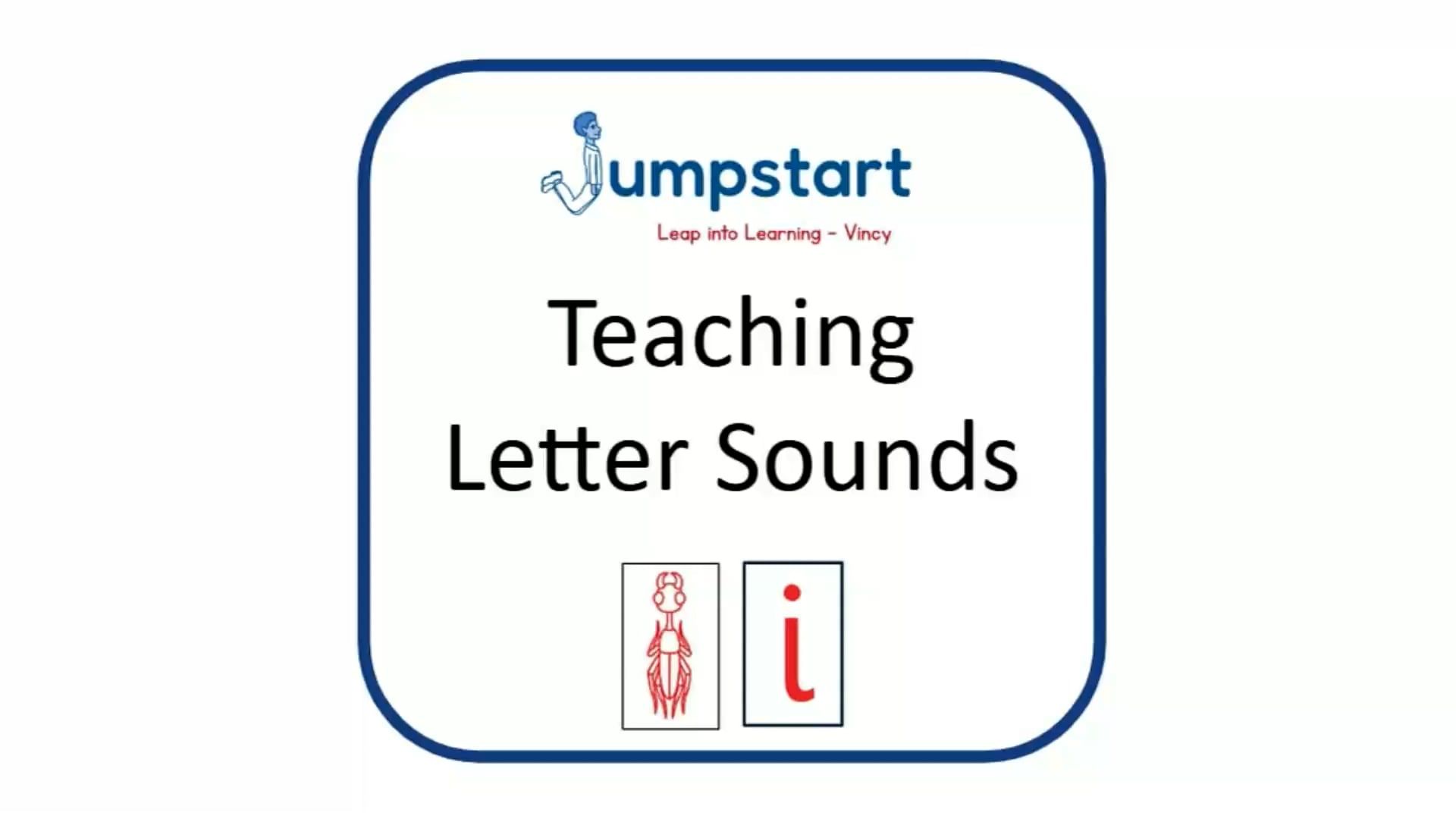 Teaching letter sounds